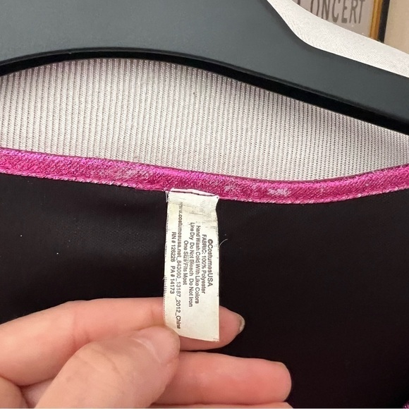 Costume USA: 70's Metallic Rainbow Bell Bottom, Bell Sleeve Front Zip Jumpsuit - Picture 9 of 10